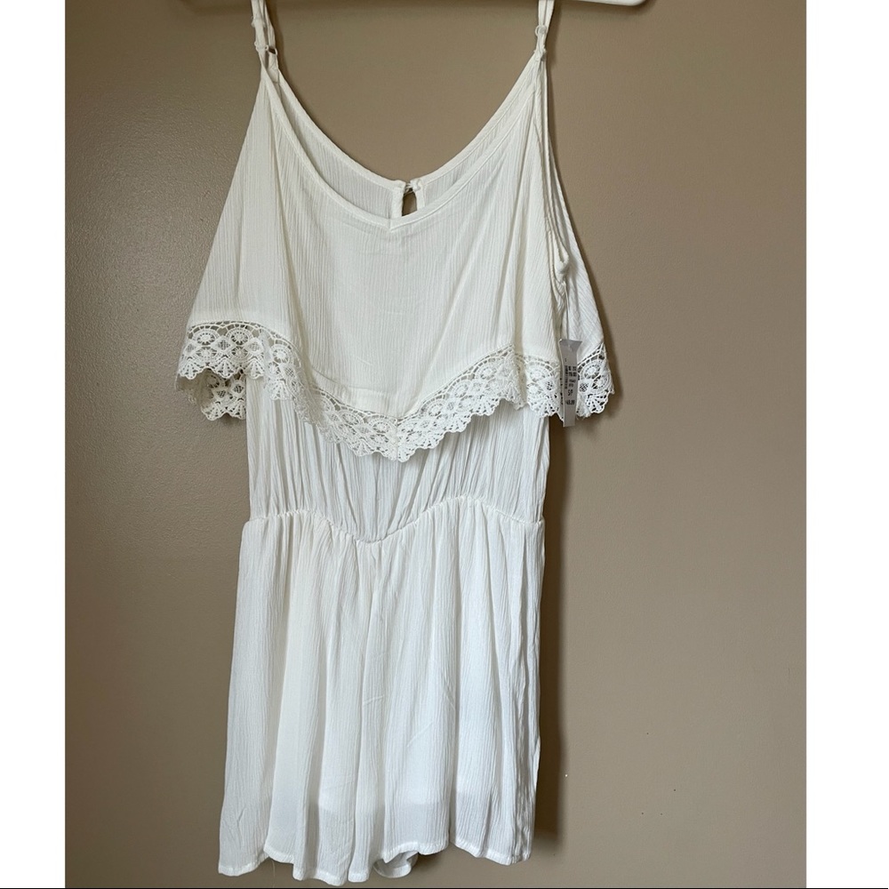 Cute lace romper
